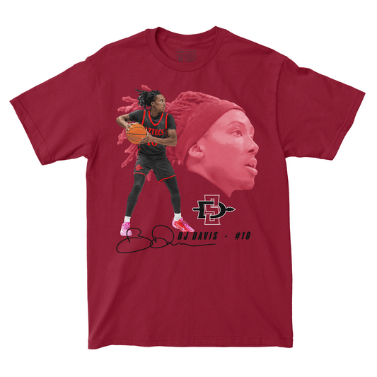 EXCLUSIVE RELEASE: BJ Davis Portrait Red Tee