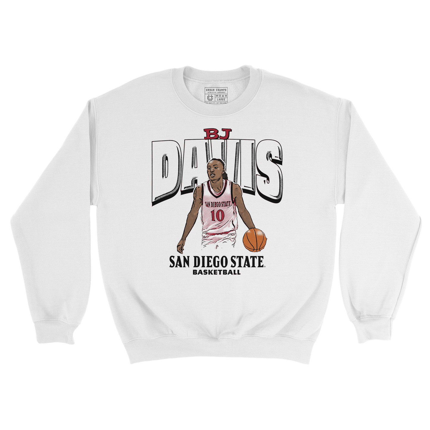 EXCLUSIVE RELEASE: BJ Davis Illustrated White Crew