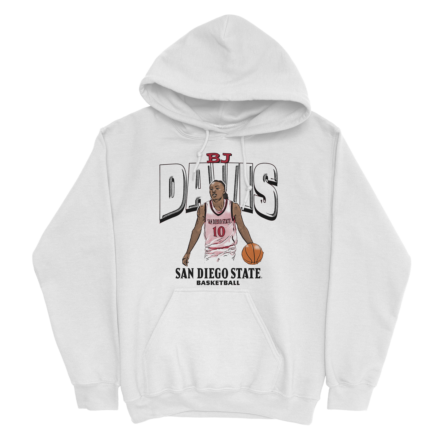 EXCLUSIVE RELEASE: BJ Davis Illustrated White Hoodie