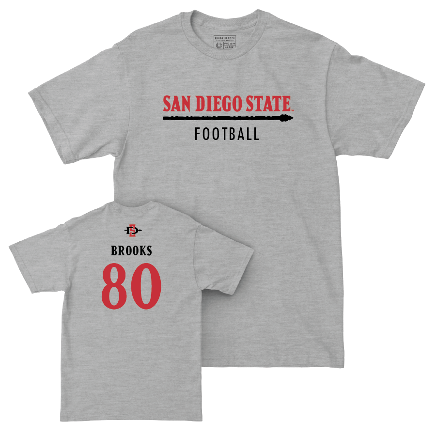 SDSU Football Sport Grey Classic Tee   - Dalesean Staley