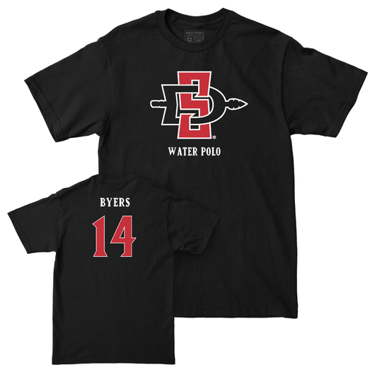 SDSU Water Polo Black Mark Tee - Sammi Byers #14