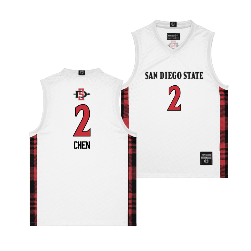 EXCLUSIVE: SDSU Winter Edition Basketball Jersey - Ellie Chen