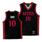 SDSU Men's Black Basketball Jersey  - BJ Davis