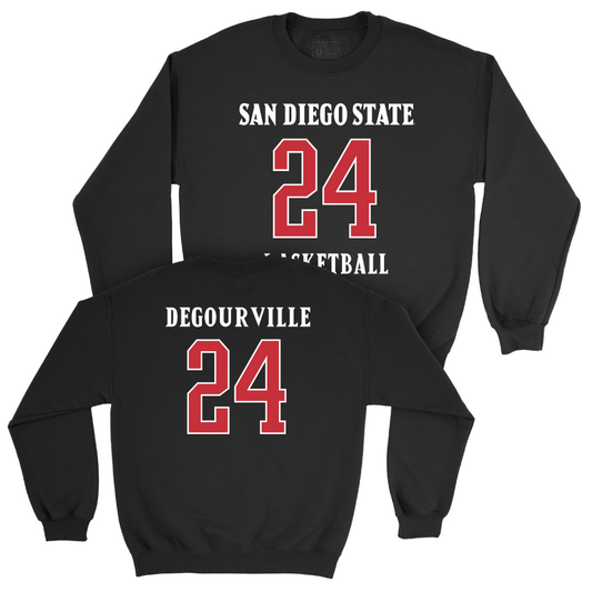 SDSU Men's Basketball Black Sideline Crew  - Taj Degourville