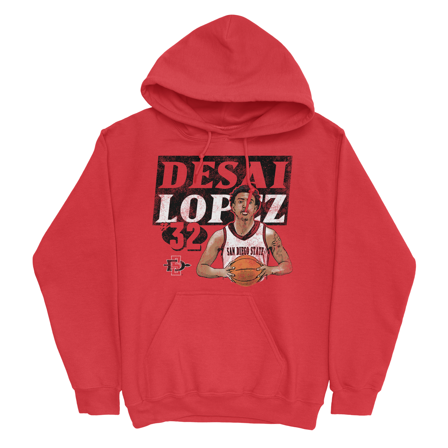 EXCLUSIVE RELEASE: Desai Lopez Hoodie in Red
