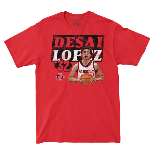 EXCLUSIVE RELEASE: Desai Lopez Tee in Red