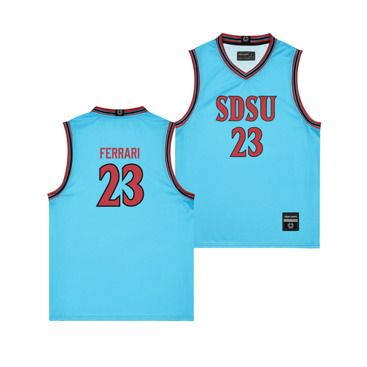 SDSU Turquoise Native American Heritage Jersey - Kimo Ferrari