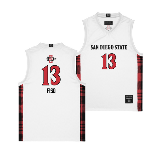 EXCLUSIVE: SDSU Winter Edition Basketball Jersey - Meghan Fiso #13