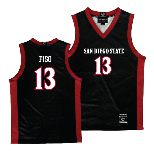 SDSU Women's Black Basketball Jersey - Meghan Fiso | #13