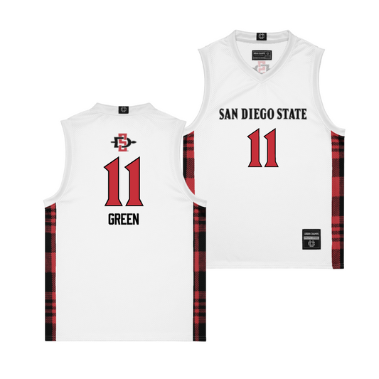 EXCLUSIVE: SDSU Winter Edition Basketball Jersey - Jazlen Green