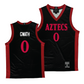 SDSU Men's Black Basketball Jersey  - Ngowth "Magoon" Gwath