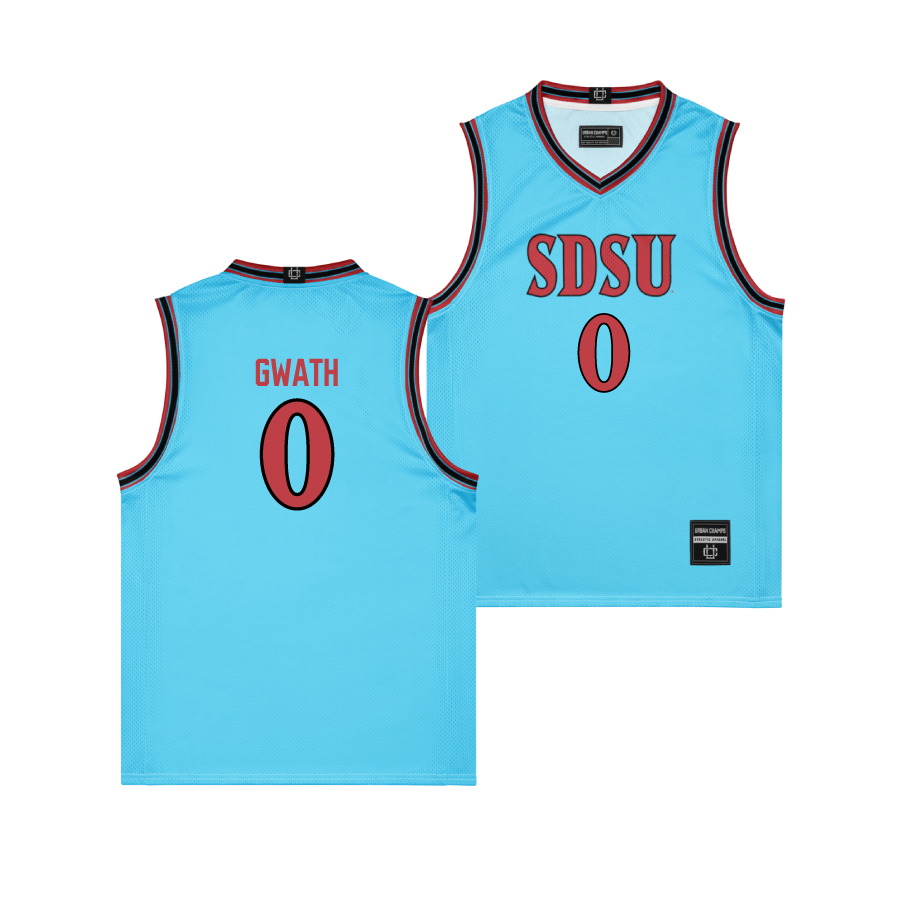 SDSU Turquoise Native American Heritage Jersey - Magoon Gwath