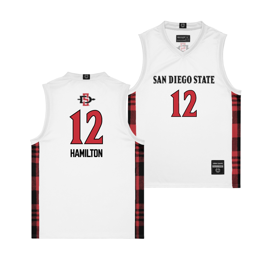 EXCLUSIVE: SDSU Winter Edition Basketball Jersey - Kaelyn Hamilton