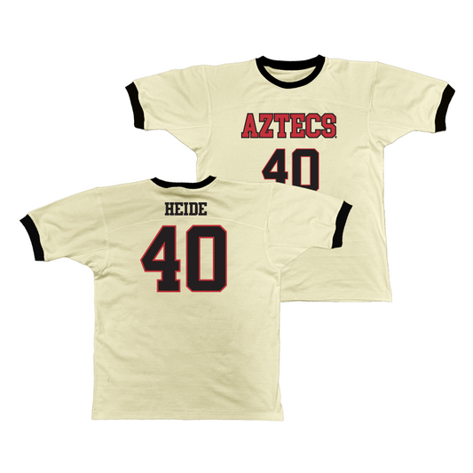 SDSU Retro Ringer Tee - Miles Heide #40