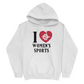 EXCLUSIVE RELEASE: I Love Women's Sport White Hoodie