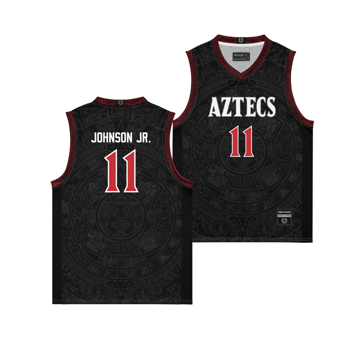 SDSU Mens Basketball 2025 Campus Edition Jersey - Demarshay Johnson Jr.