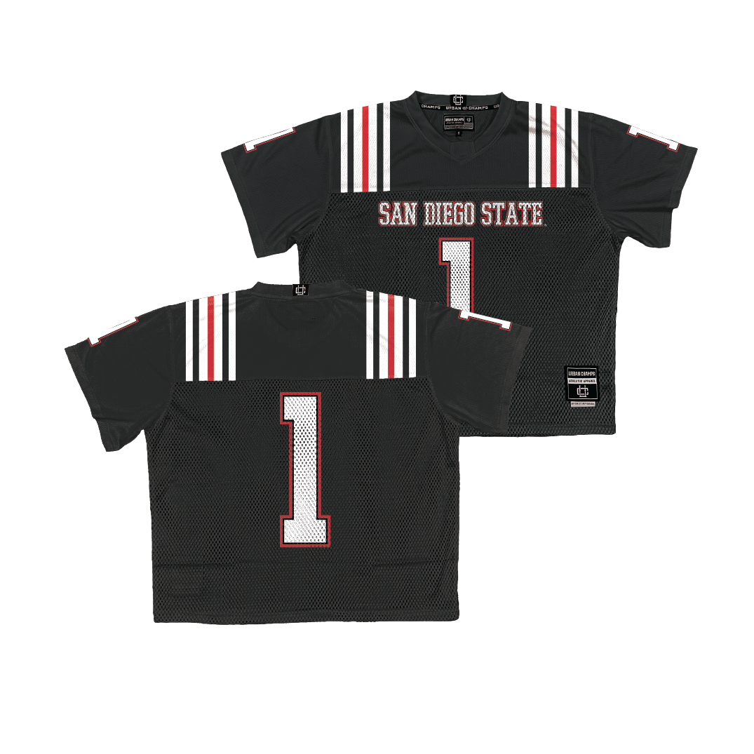 San Diego State Throwback Football Jersey - Chris Johnson | #1