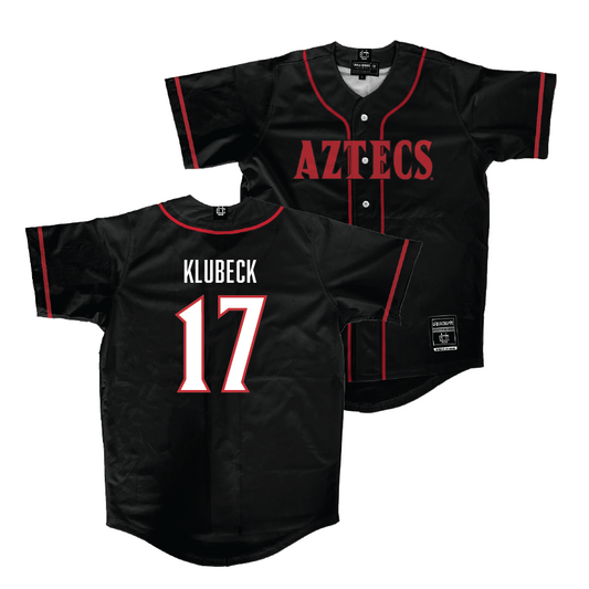 SDSU Baseball Black Jersey  - AJ Klubeck