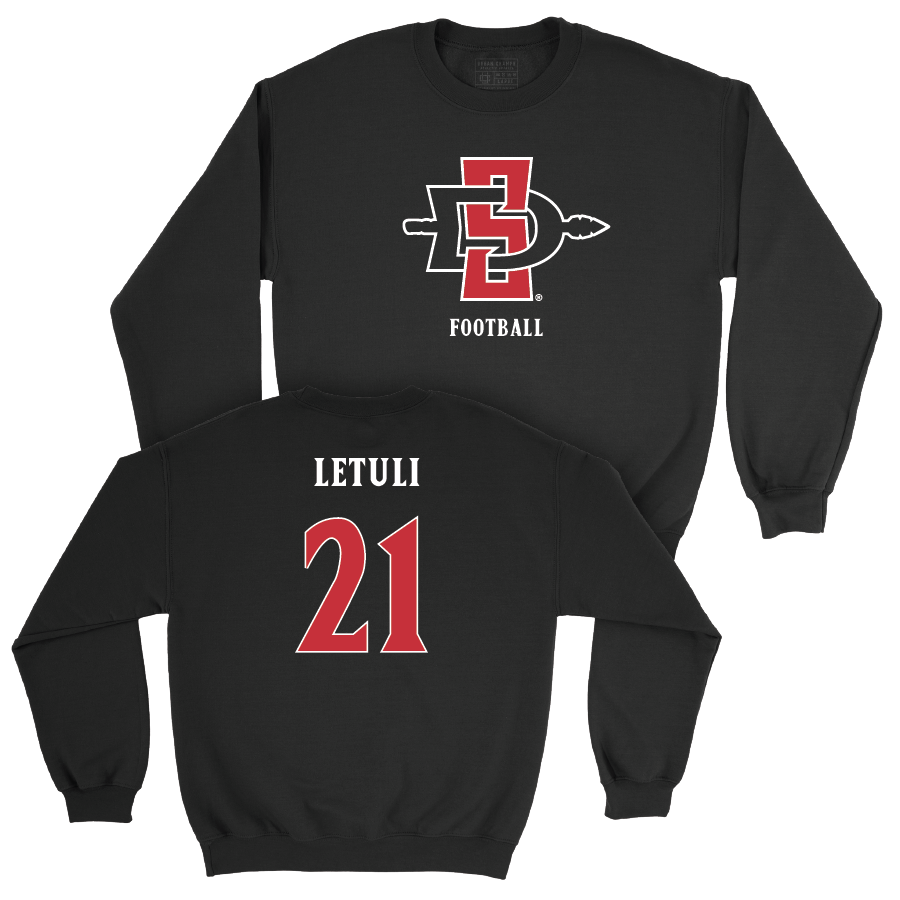 SDSU Football Black Mark Crew  - Tanoai Letuli