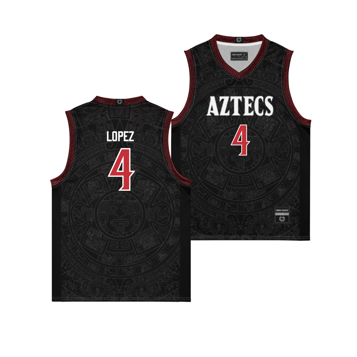 SDSU Mens Basketball 2025 Campus Edition Jersey - Desai Lopez