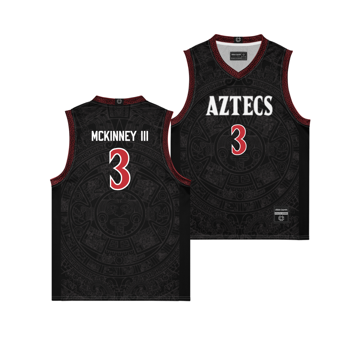 SDSU Mens Basketball 2025 Campus Edition Jersey - Wayne McKinney III