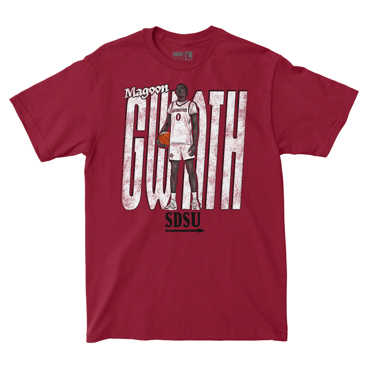 EXCLUSIVE RELEASE: Ngowth "Magoon" Gwath Illustrated Red Tee