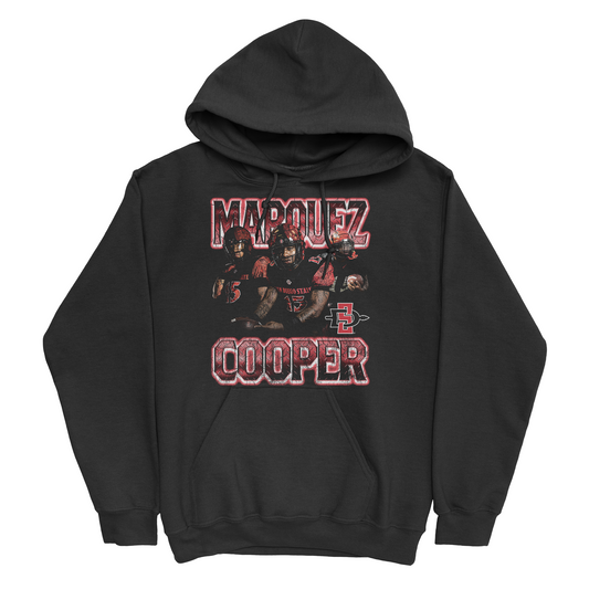 EXCLUSIVE RELEASE - Marquez Cooper Throwback Black Hoodie