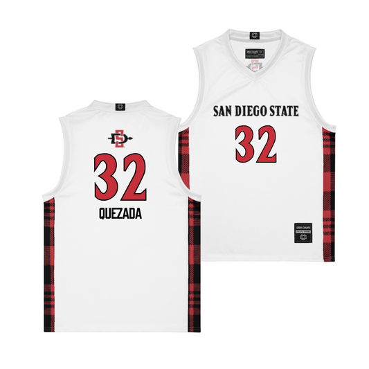 EXCLUSIVE: SDSU Winter Edition Basketball Jersey - Adryana Quezada #32