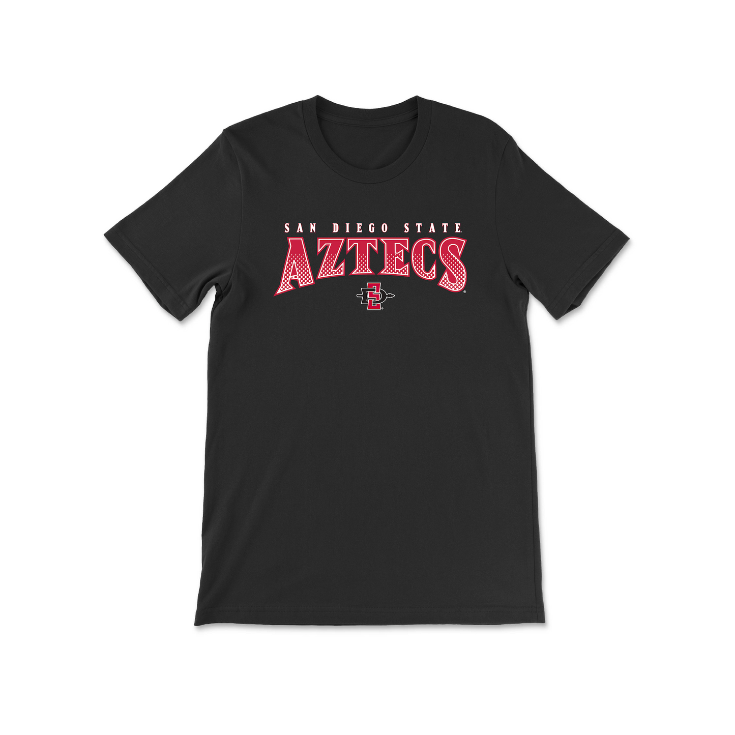 Tie Dye Black Football Aztecs Tee - Chris Johnson