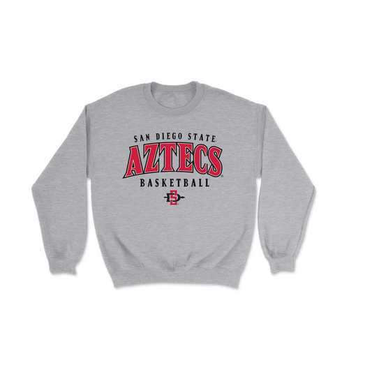 Sport Grey Aztecs Men's Basketball Crew - Miles Byrd