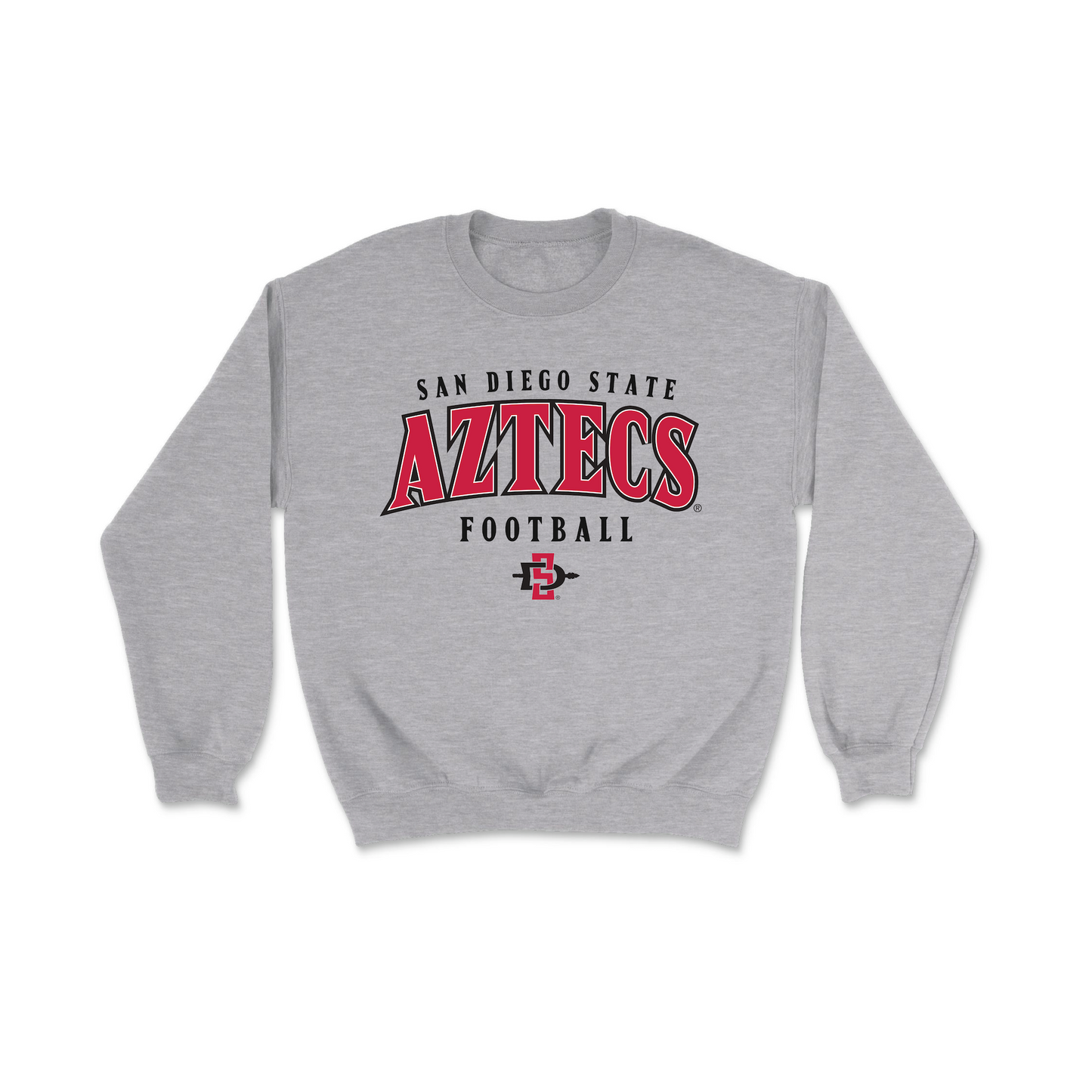 Sport Grey Aztecs Football Crew - Chris Johnson