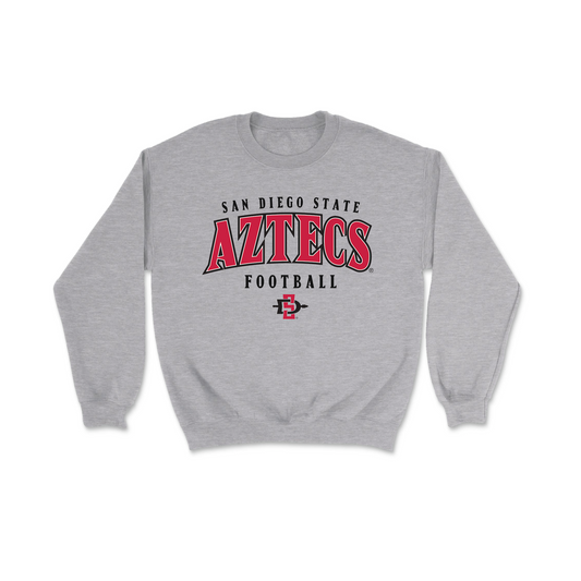 Sport Grey Aztecs Football Crew - Kyle Crum