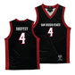 SDSU Women's Black Basketball Jersey  - Veronica Sheffey