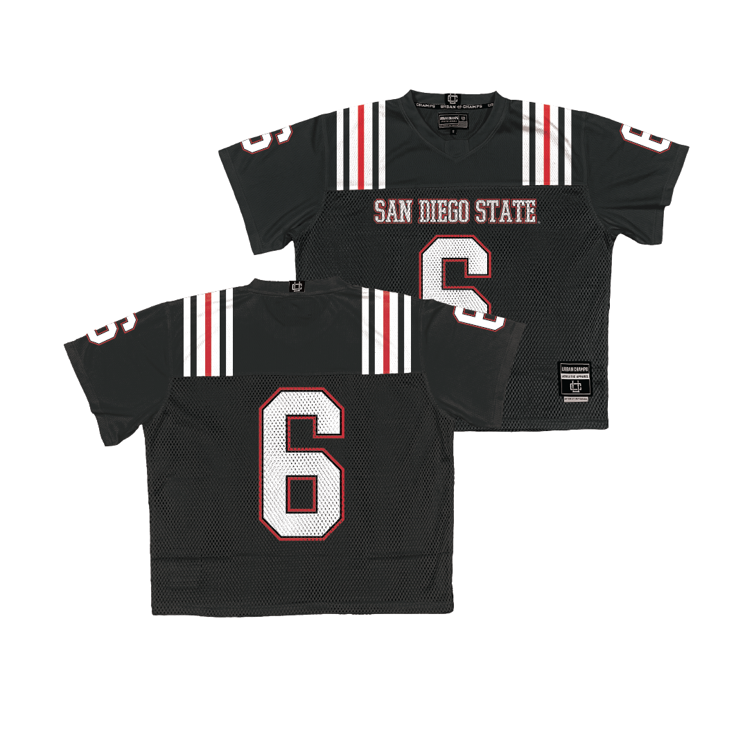 San Diego State Throwback Football Jersey - Javance Tupouata-Johnson | #6