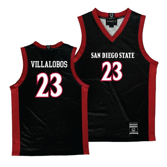 Women's Basketball Black Jersey - Kim Villalobos | #23