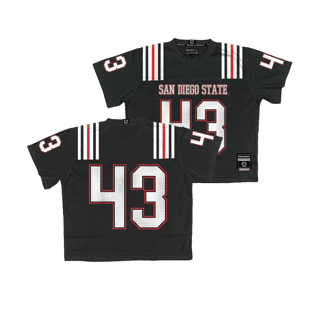 San Diego State Throwback Football Jersey - Ryan Weinberg | #43