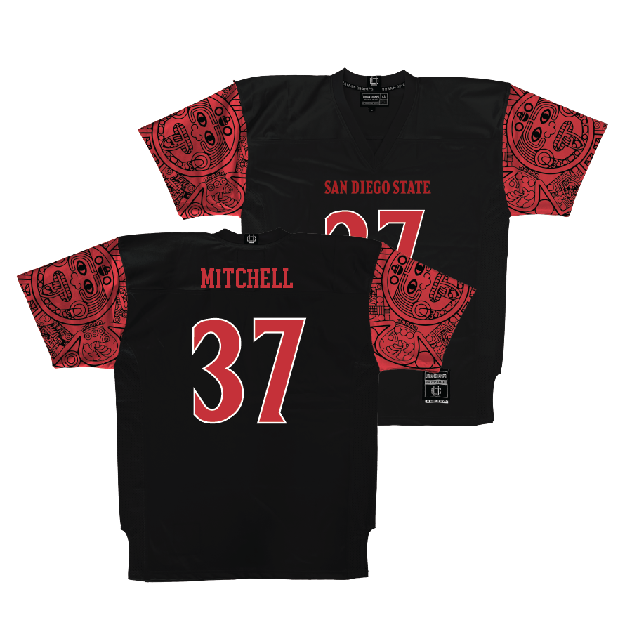 SDSU Football Black Jersey   - Jason Mitchell