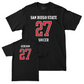 SDSU Women's Soccer Black Sideline Tee  - Charlie Gerson