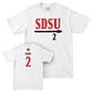 SDSU Women's Basketball White Staple Comfort Colors Tee  - Ellie Chen