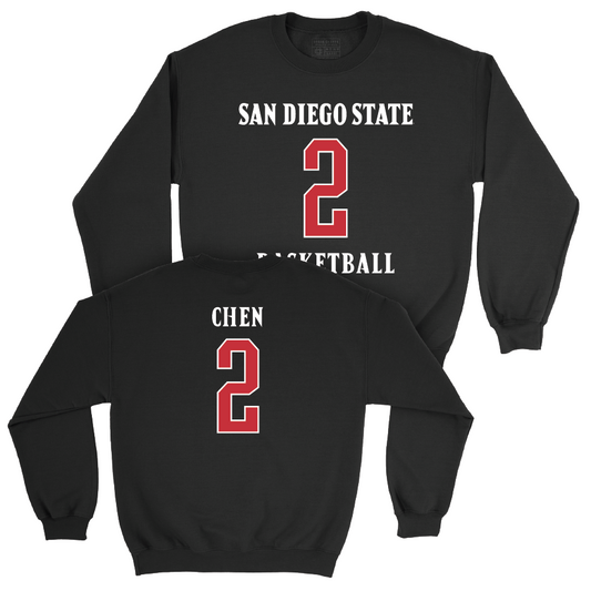 SDSU Women's Basketball Black Sideline Crew  - Ellie Chen