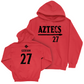 SDSU Women's Soccer Red Staple Hoodie  - Charlie Gerson