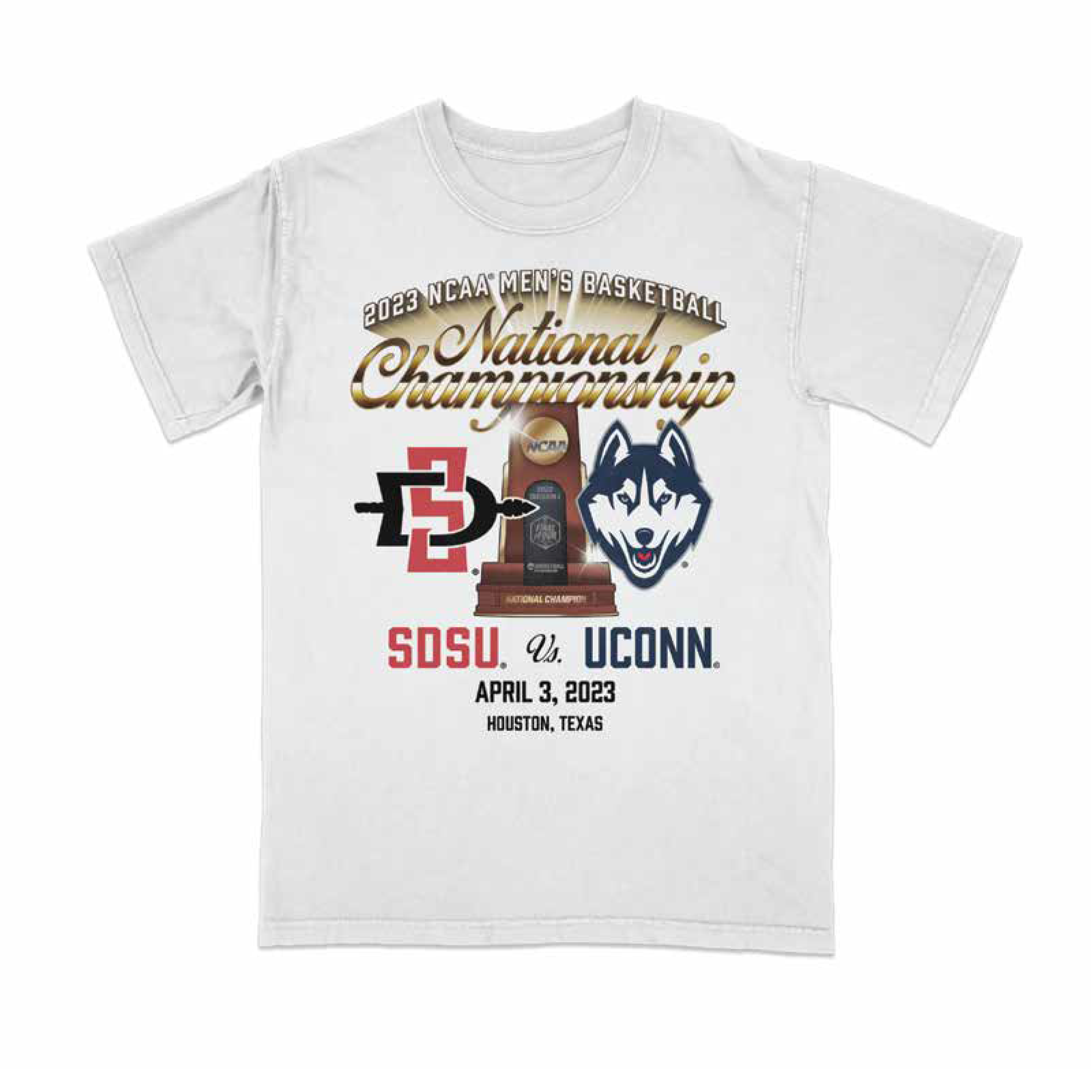 SDSU vs Uconn National Championship 2023 Basketball T-Shirt